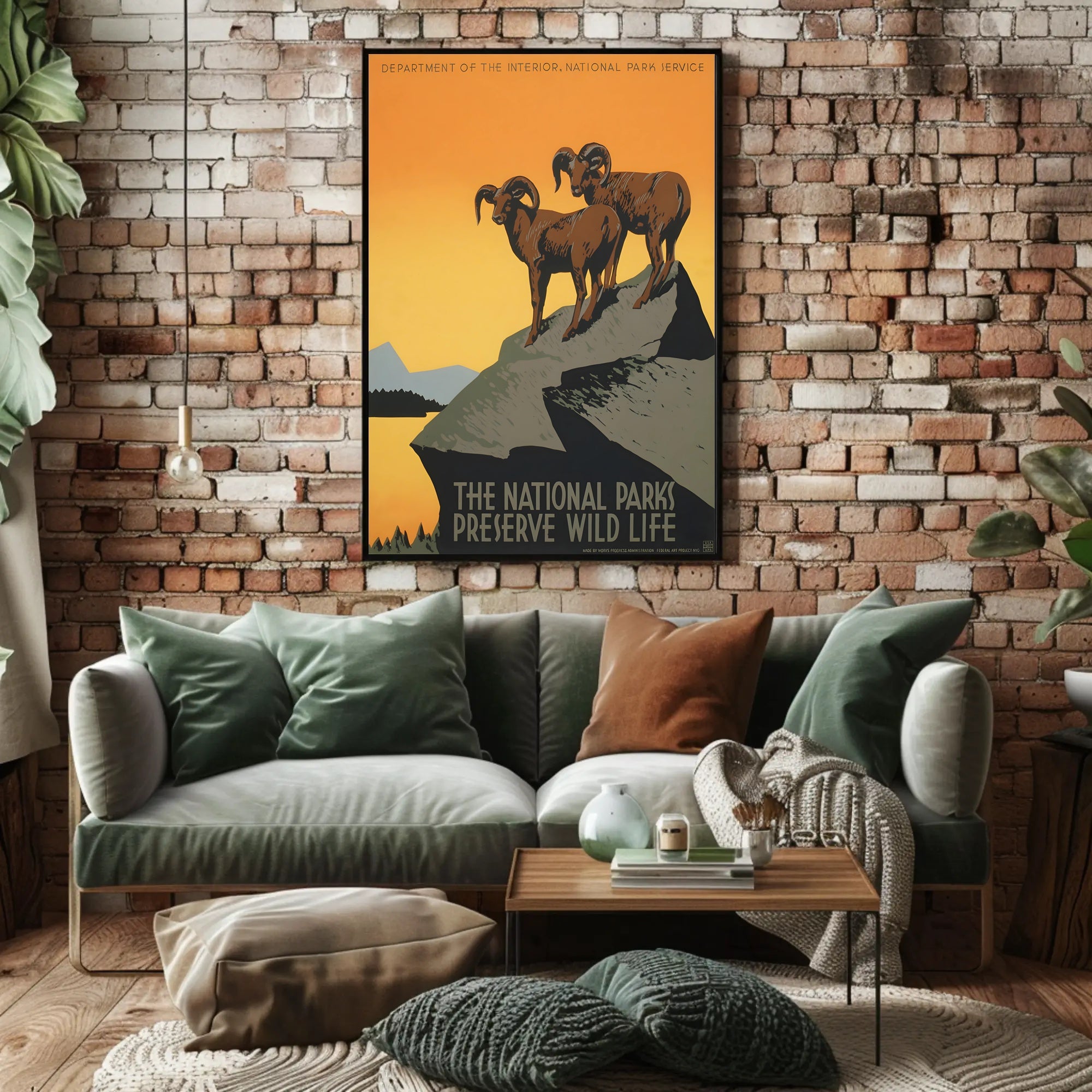 Majestic Wilderness National Park Poster PosterGoat