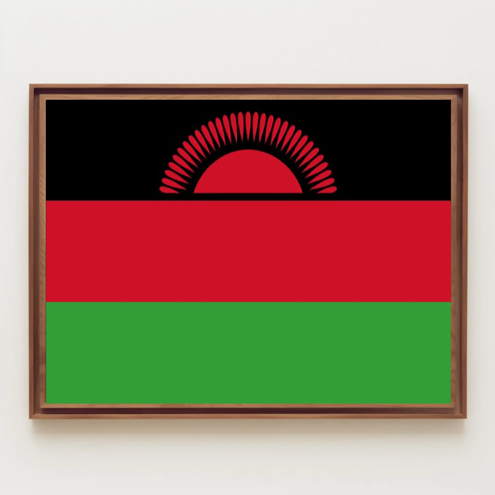 Malawi Flag Art: National Symbolism and Pride Country Flag Poster PosterGoat