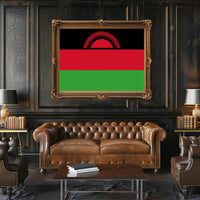 Malawi Flag Art: National Symbolism and Pride Country Flag Poster PosterGoat