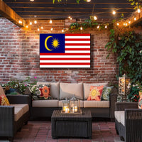 Malaysian Unity Flag Print for Country Flag Poster PosterGoat