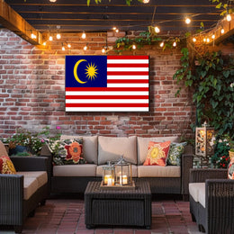 Malaysian Unity Flag Print for Country Flag Poster PosterGoat