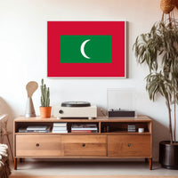 Maldives National Flag Celebration Country Flag Poster PosterGoat