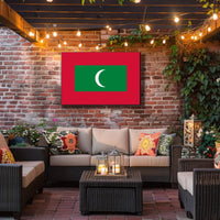 Maldives National Flag Celebration Country Flag Poster PosterGoat
