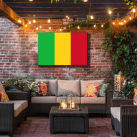 Mali Flag Tricolor National Pride Country Flag Poster PosterGoat