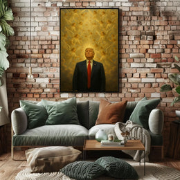 Man with Angels in Majestic Renaissance Artistic Poster PosterGoat
