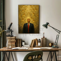 Man with Angels in Majestic Renaissance Artistic Poster PosterGoat