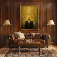 Man with Angels in Majestic Renaissance Artistic Poster PosterGoat