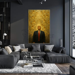 Man with Angels in Majestic Renaissance Artistic Poster PosterGoat