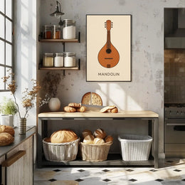 Mandolin Classic Artistry Music Cultural or Heritage Poster PosterGoat
