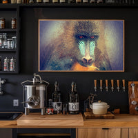 Mandrill Jungle Vibrance by Nature Animal Poster PosterGoat