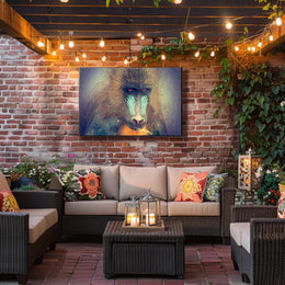 Mandrill Jungle Vibrance by Nature Animal Poster PosterGoat