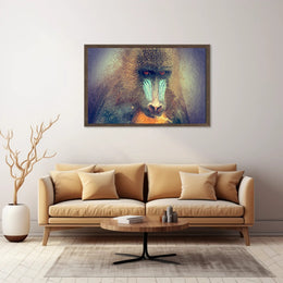 Mandrill Jungle Vibrance by Nature Animal Poster PosterGoat