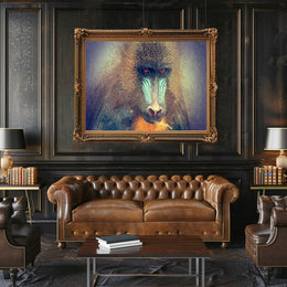 Mandrill Jungle Vibrance by Nature Animal Poster PosterGoat