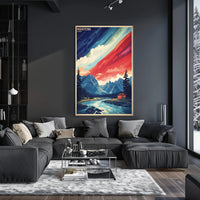 Manitoba Landscape Art: Serene Travel Poster PosterGoat