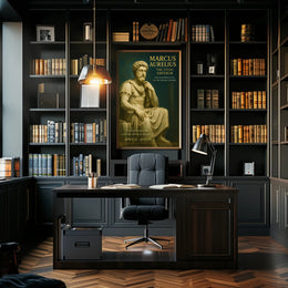 Marcus Aurelius The Stoic Emperor Poster PosterGoat
