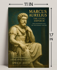 Marcus Aurelius The Stoic Emperor Poster PosterGoat