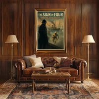 Maritime Detective Scene in Historical Poster PosterGoat