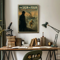 Maritime Detective Scene in Historical Poster PosterGoat