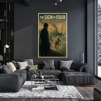 Maritime Detective Scene in Historical Poster PosterGoat