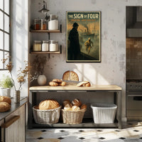 Maritime Detective Scene in Historical Poster PosterGoat