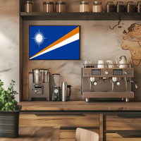 Marshall Islands Flag: Bold National Identity Country Flag Poster PosterGoat