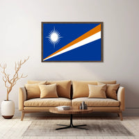 Marshall Islands Flag: Bold National Identity Country Flag Poster PosterGoat