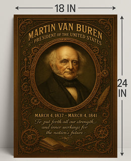 Martin Van Buren 8th President Poster PosterGoat