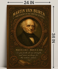 Martin Van Buren 8th President Poster PosterGoat
