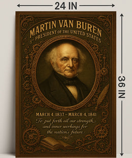 Martin Van Buren 8th President Poster PosterGoat