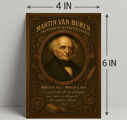 Martin Van Buren 8th President Poster PosterGoat