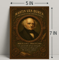 Martin Van Buren 8th President Poster PosterGoat