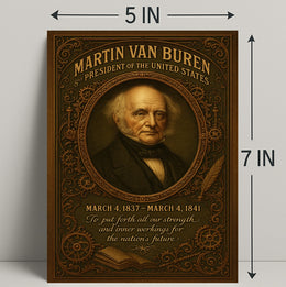 Martin Van Buren 8th President Poster PosterGoat
