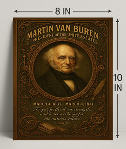 Martin Van Buren 8th President Poster PosterGoat