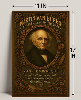 Martin Van Buren 8th President Poster PosterGoat