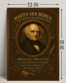 Martin Van Buren 8th President Poster PosterGoat