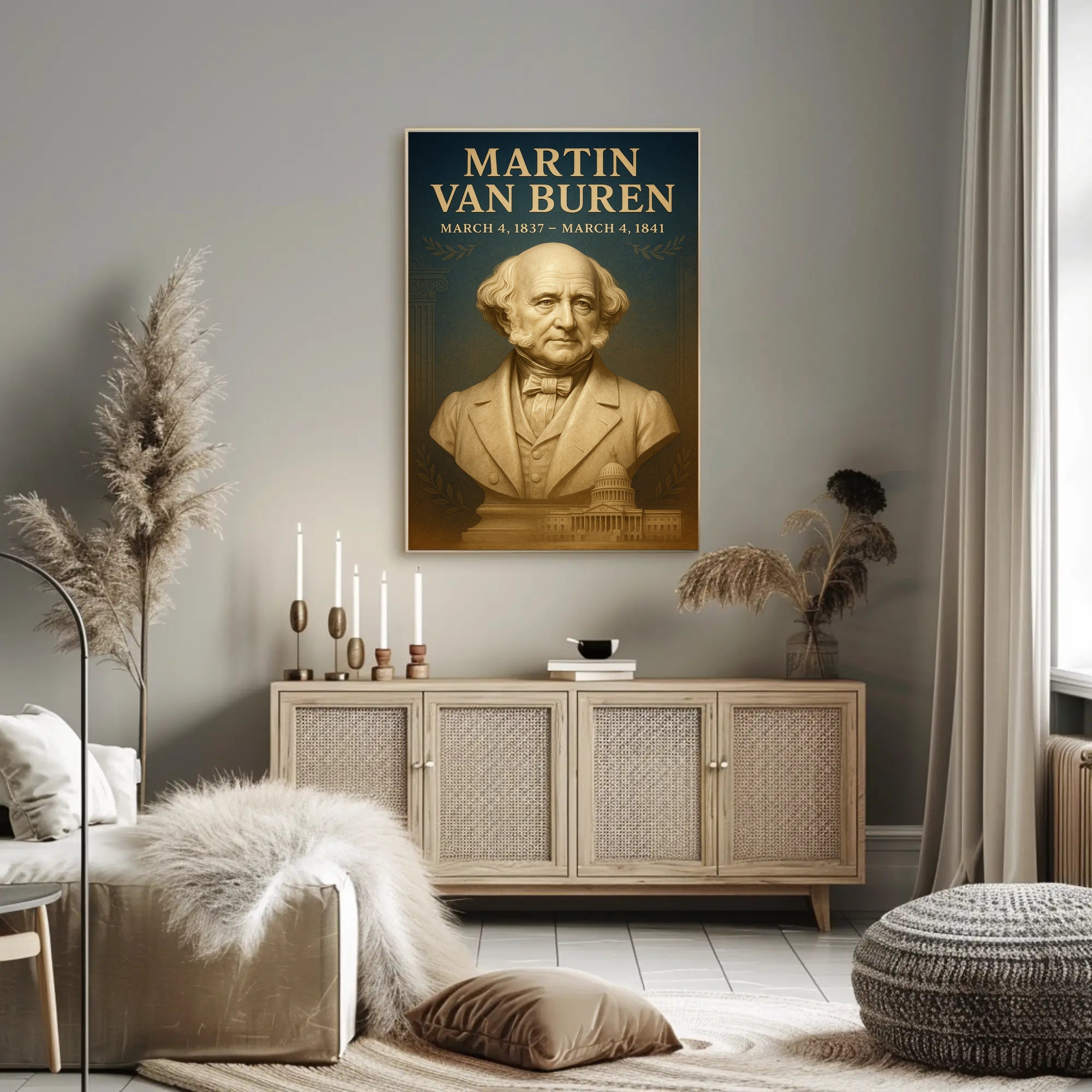 Martin Van Buren Poster PosterGoat