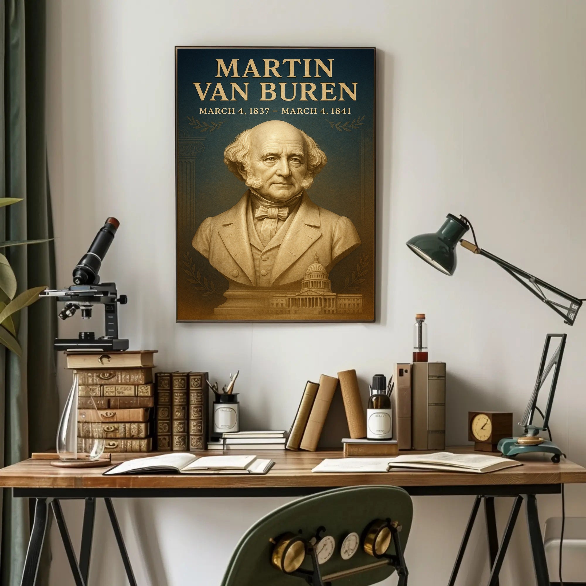 Martin Van Buren Poster PosterGoat