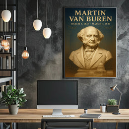 Martin Van Buren Poster PosterGoat