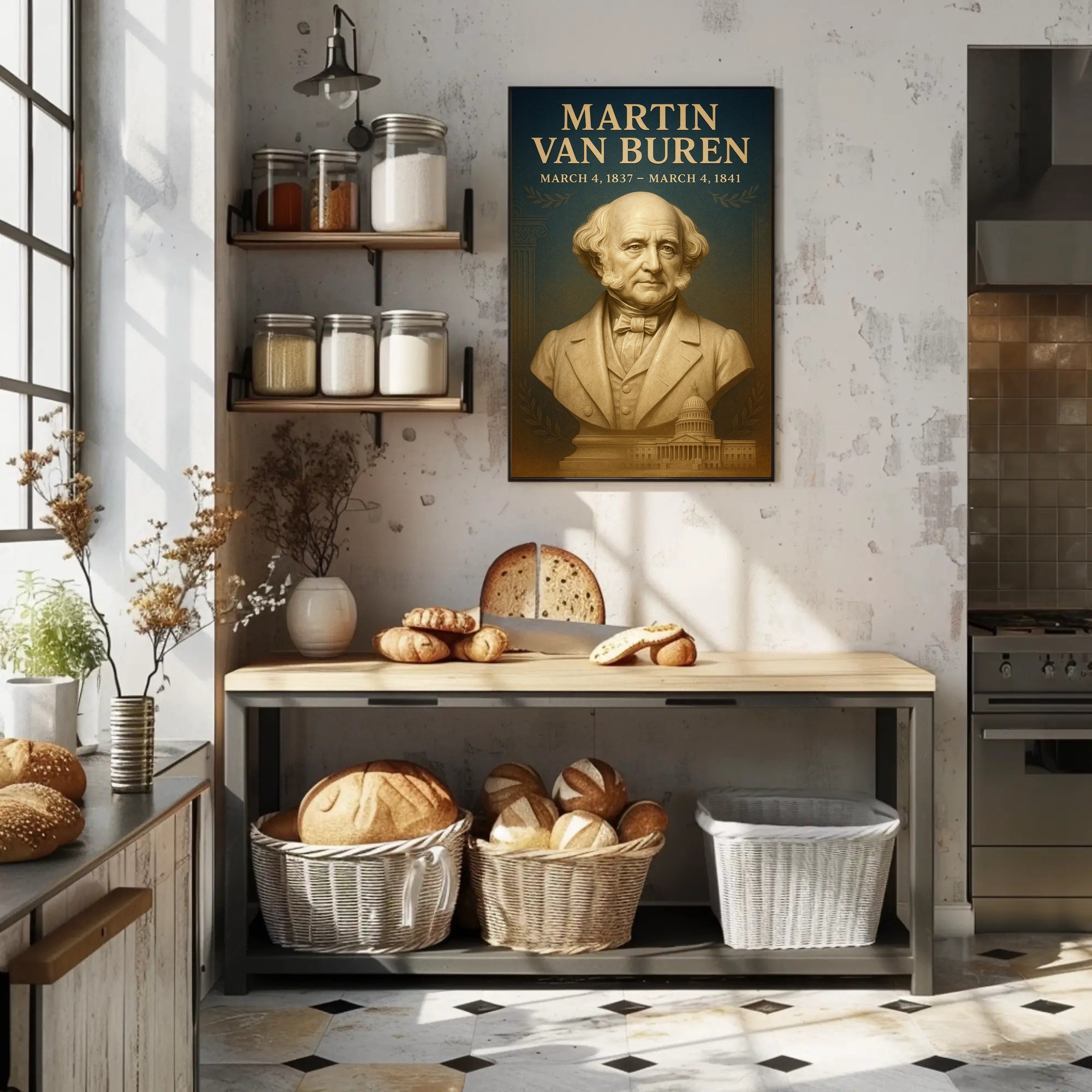 Martin Van Buren Poster PosterGoat