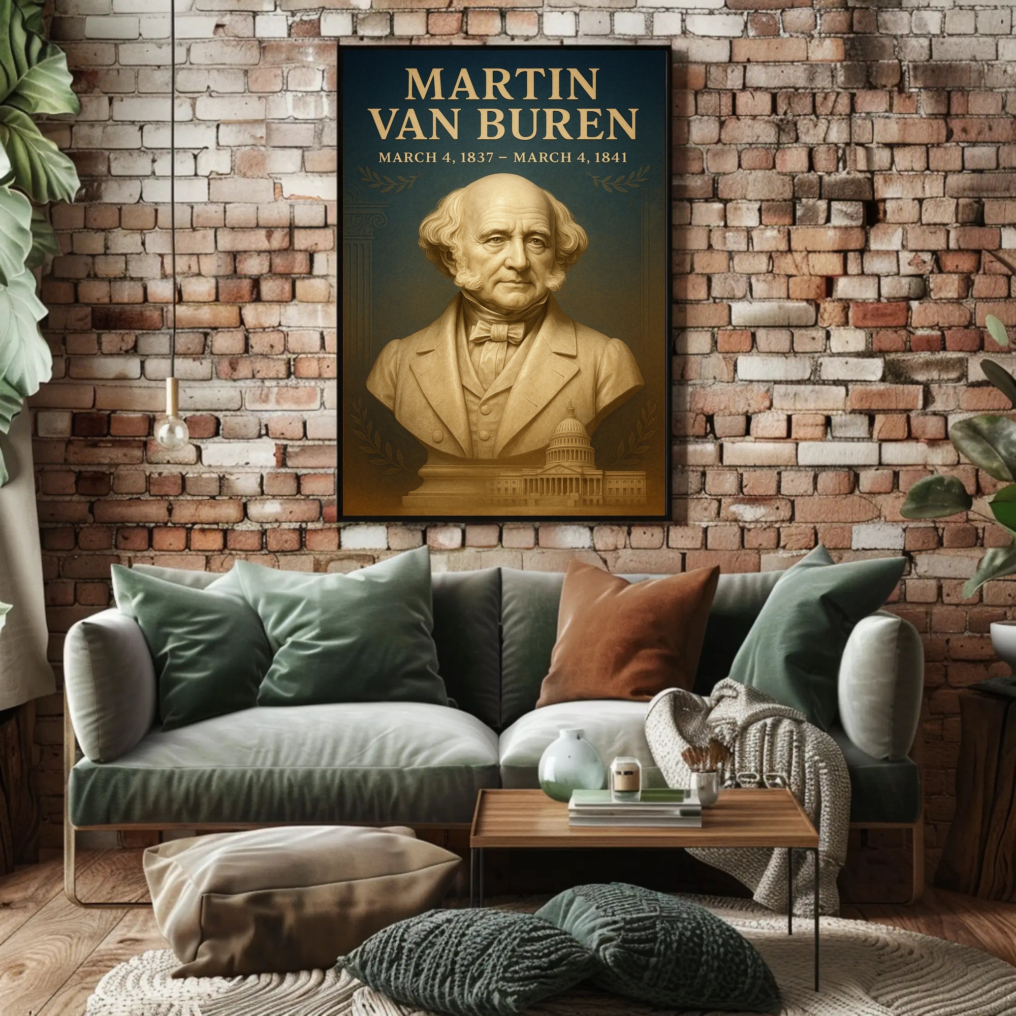 Martin Van Buren Poster PosterGoat