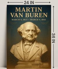 Martin Van Buren Poster PosterGoat