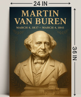 Martin Van Buren Poster PosterGoat