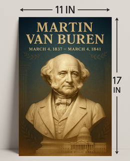 Martin Van Buren Poster PosterGoat