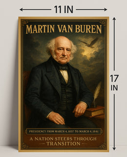 Martin Van Buren Presidency Poster PosterGoat