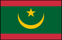 Mauritania Flag Modern Design Cultural or Heritage Poster PosterGoat