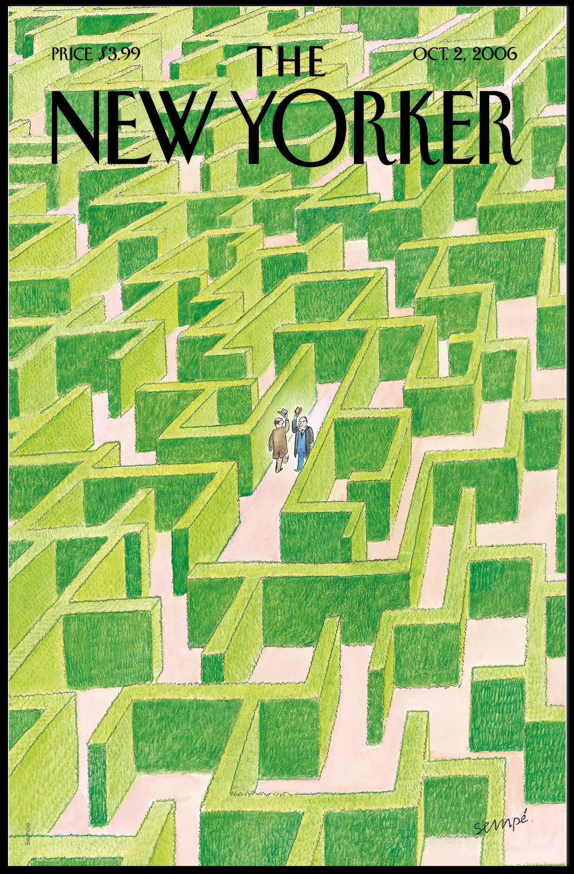 Maze Adventure Artistic Poster PosterGoat