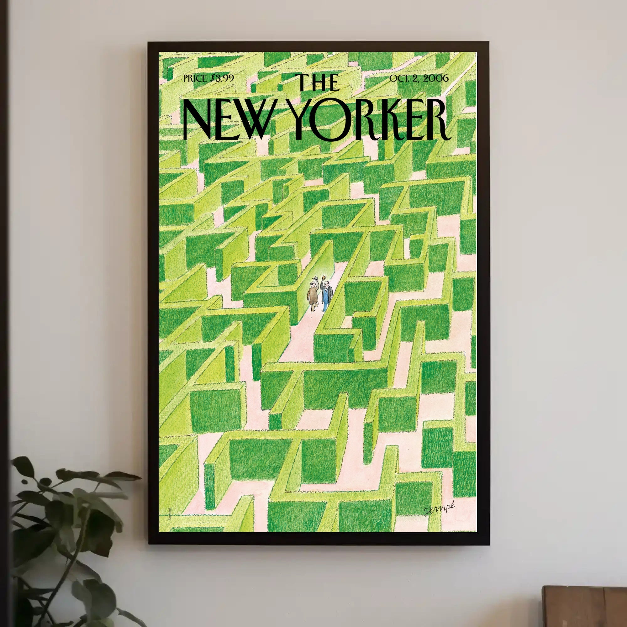 Maze Adventure Artistic Poster PosterGoat