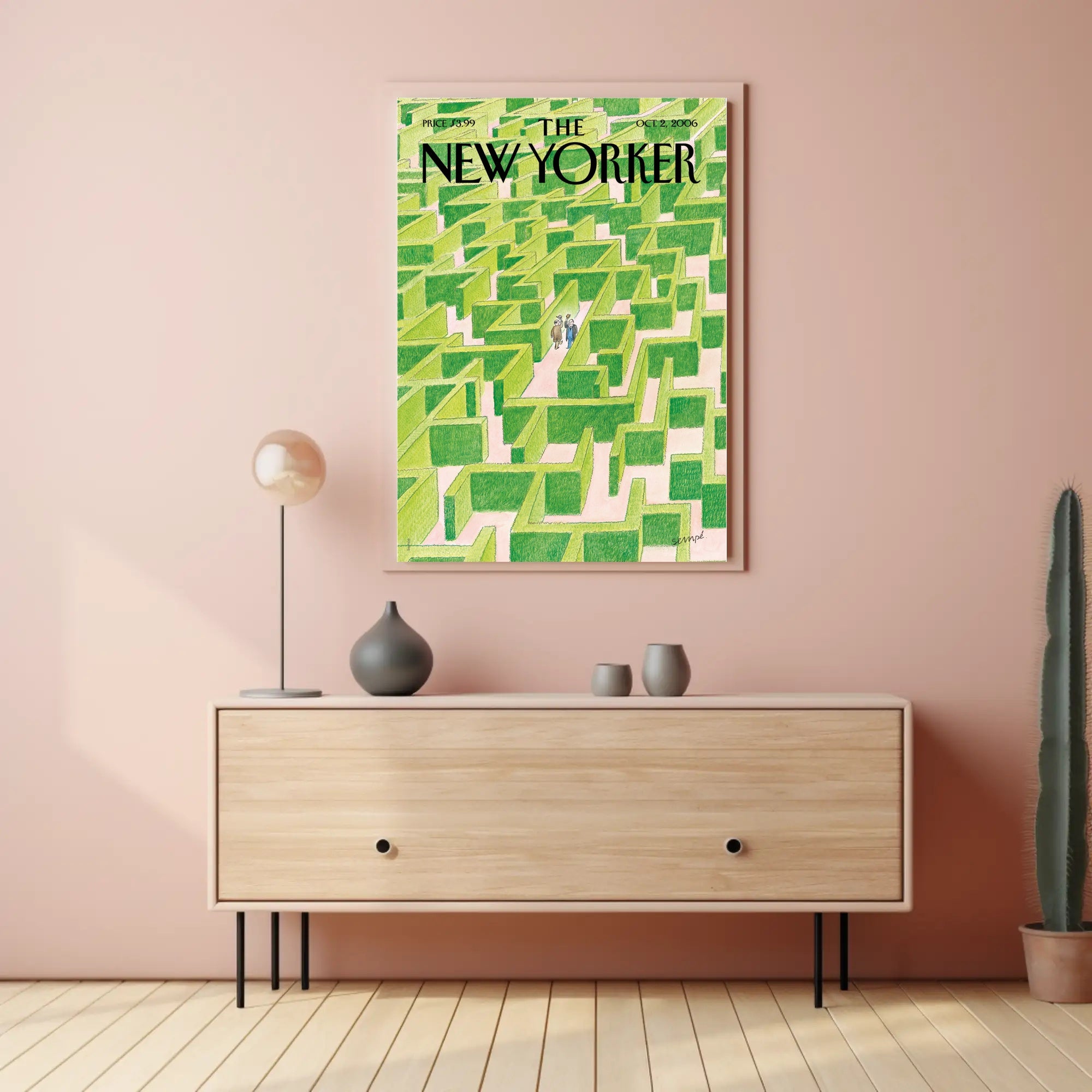 Maze Adventure Artistic Poster PosterGoat