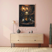 Medieval Armor and Artifacts Cultural or Heritage Poster PosterGoat