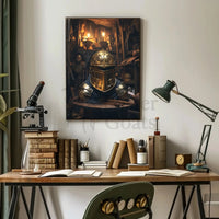 Medieval Armor and Artifacts Cultural or Heritage Poster PosterGoat